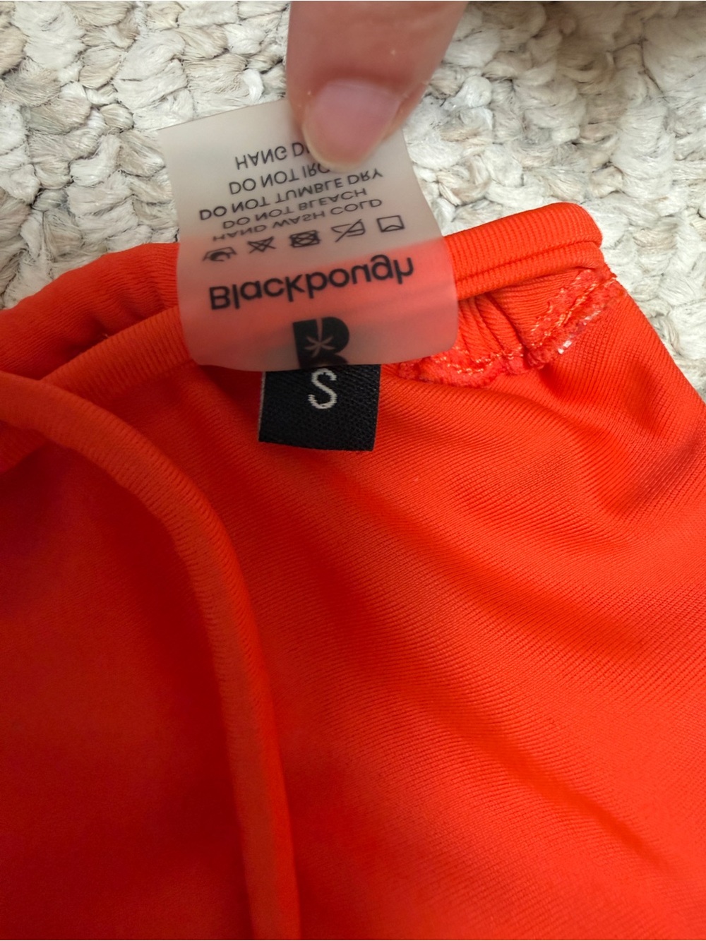 Blackbough Swim Liv Bikini in Bright Orange - Picture 6 of 10